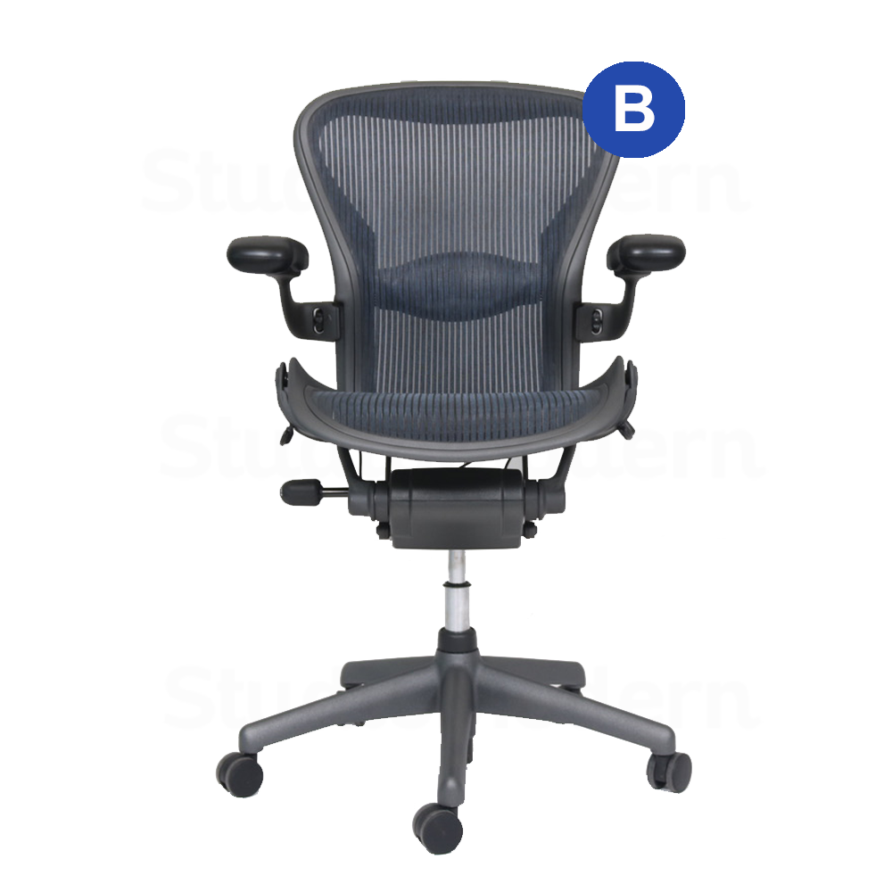 Herman Miller standard Blue Aeron chair Delivery with M25 StudioModern