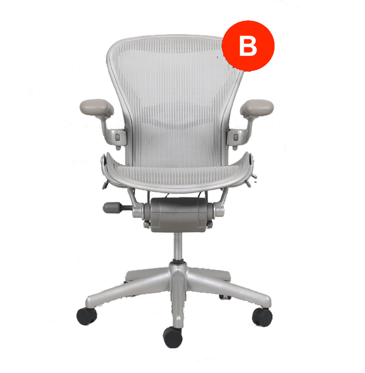 sengetøj Rationel Ubetydelig Herman Miller Titanium Aeron chair – delivery London M25 – StudioModern